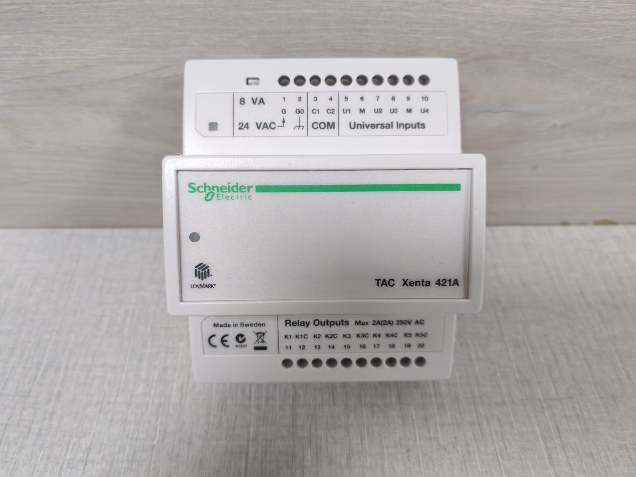Schneider Electric XENTA-400 Schneider Electric TAC Xenta 421A Programmable Controller with Tac Xenta 400 3