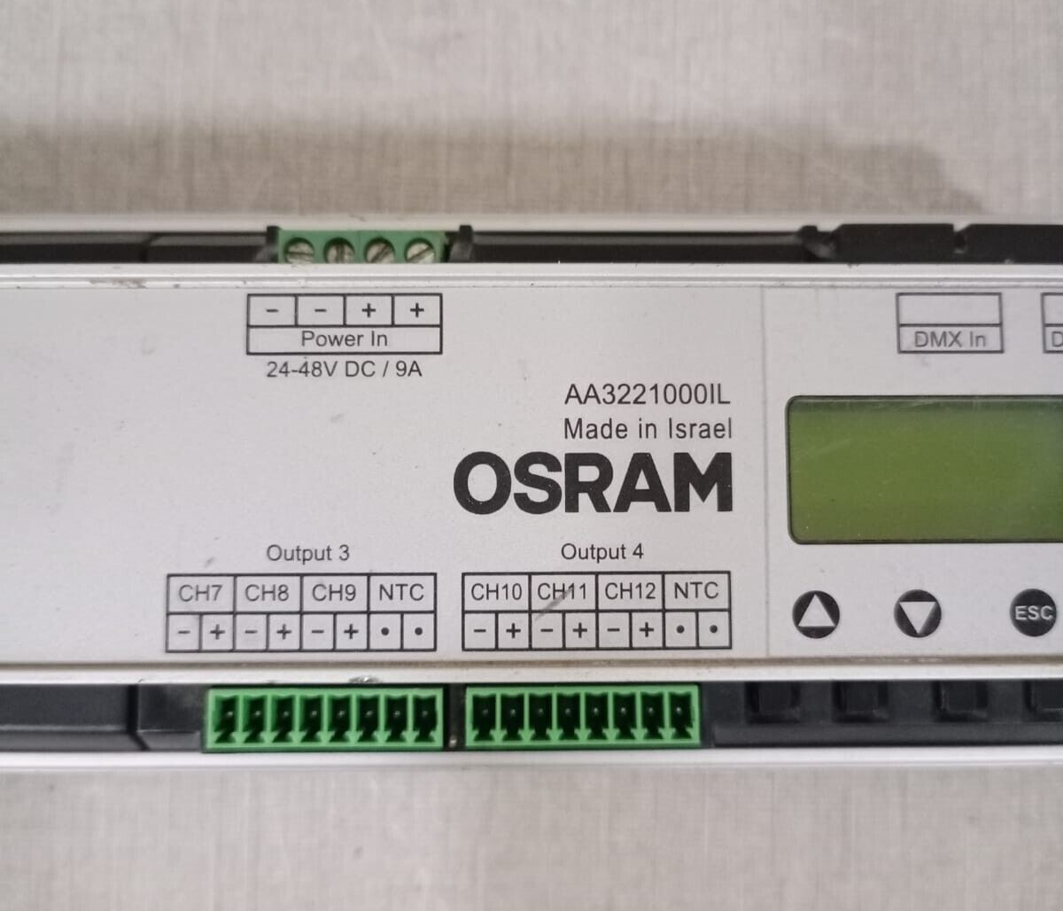 OSRAM AA3221000IL OSRAM OT DMX 12x350/700 DIM SO MODULE AA3221000IL CONSTANT CURRENT LED DIMMER 2