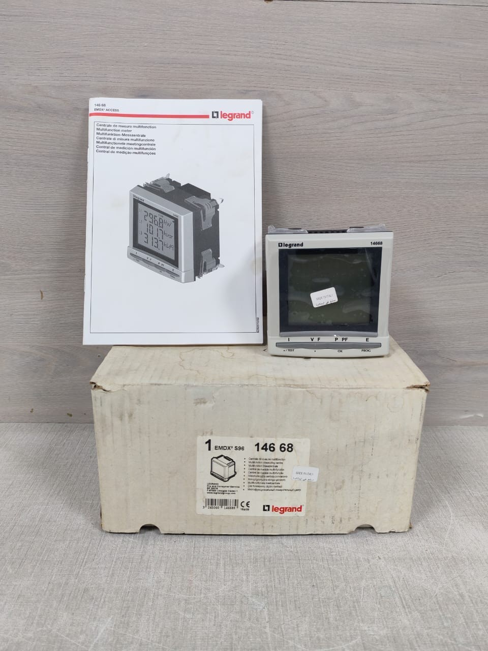 LEGRAND EMDX3 S96 14668 MULTIFUNCTION METER 100-400V - WITH DIRTY BOX
