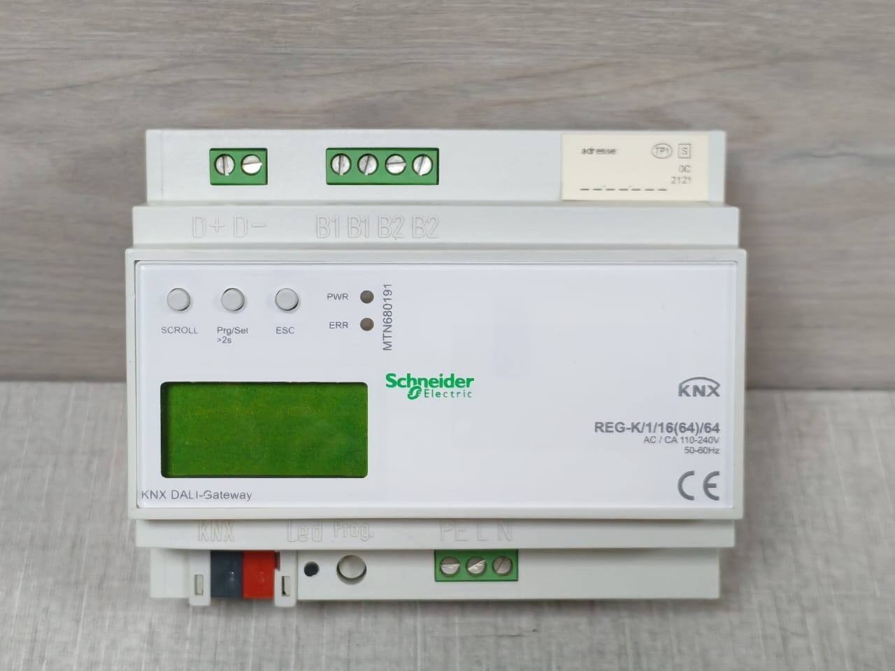 Schneider Electric MTN680191 Schneider Electric MTN680191 KNX DALI Gateway 2