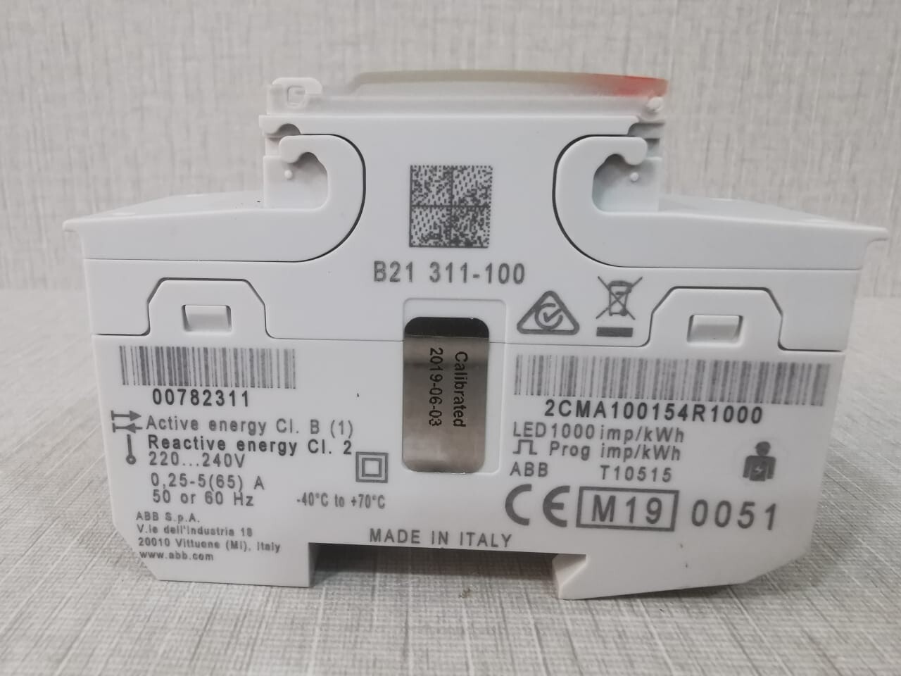 ABB 2CMA100154R1000 ABB B21 311-100 Energy Meter 2CMA100154R1000 7