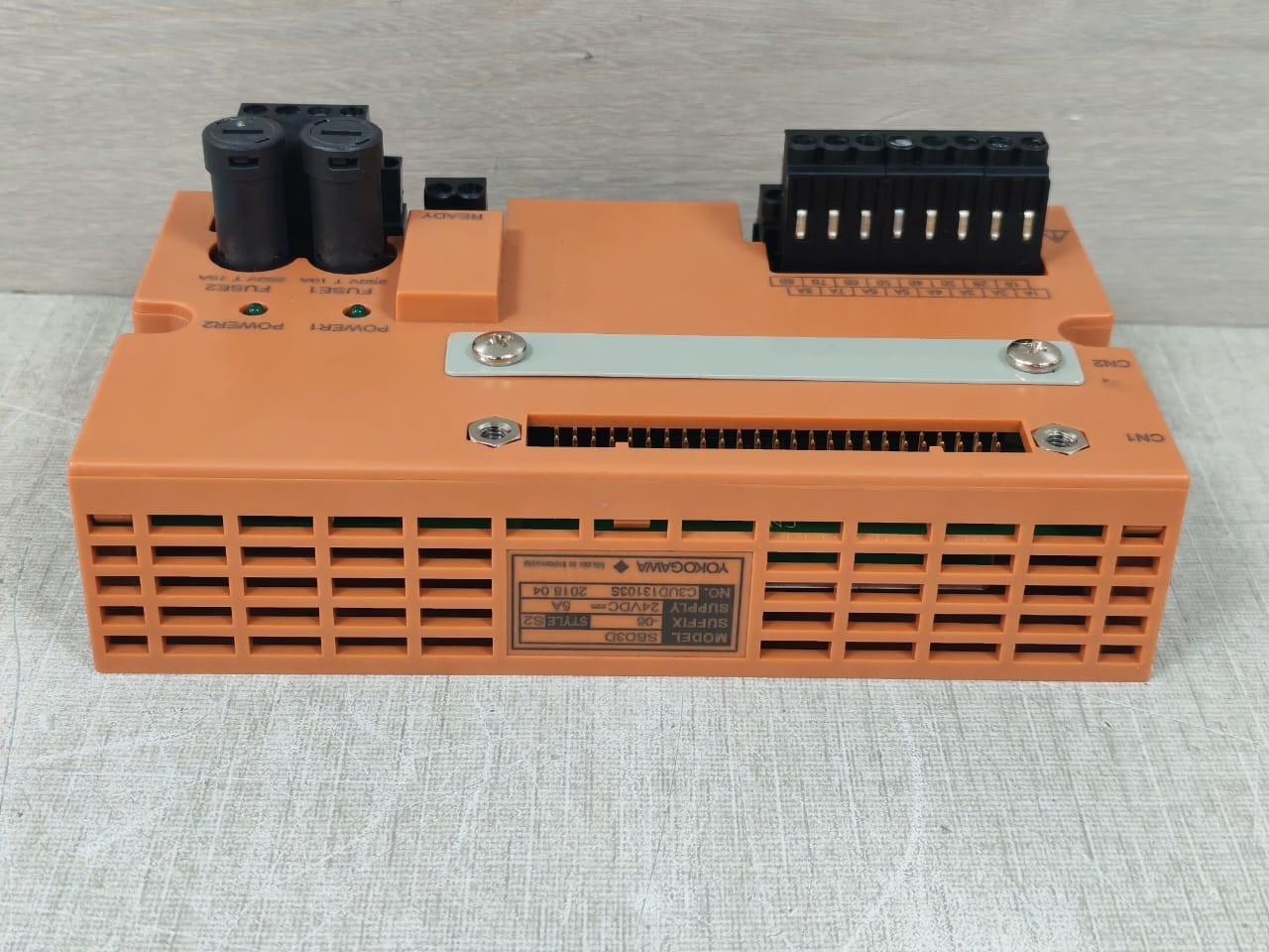 Yokogawa SBD3D-06 S2 YOKOGAWA SBD3D-06 S2 24VDC 5A TERMINAL BOX - WITH DIRTY BOX 5