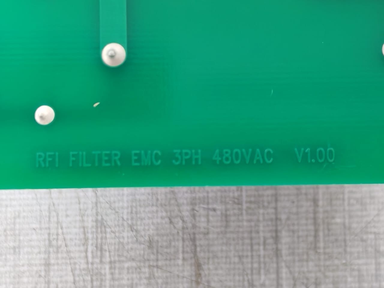 STATRON GT-D 0621 STATRON RFI FILTER EMC 3PH 480VAC V1.00 94V-0 GT-D 0621 3