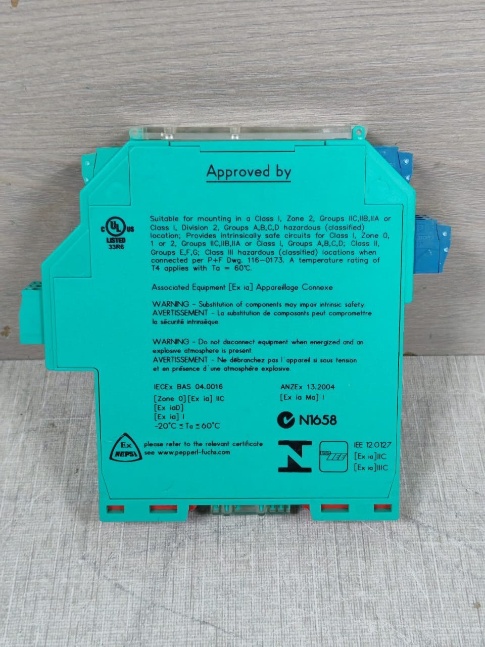 Pepperl+Fuchs TEILE-NR: 231364 PEPPERL+FUCHS KFD2-STC4-Ex1 K-SYSTEM SMART TRANSMITTER ISOLATOR P/N: 231364 8