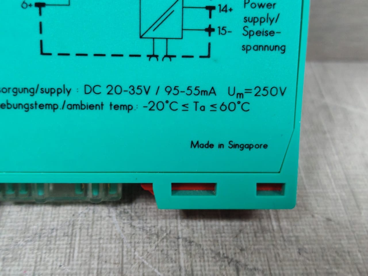 Pepperl+Fuchs TEILE-NR: 231364 PEPPERL+FUCHS KFD2-STC4-Ex1 K-SYSTEM SMART TRANSMITTER ISOLATOR P/N: 231364 10