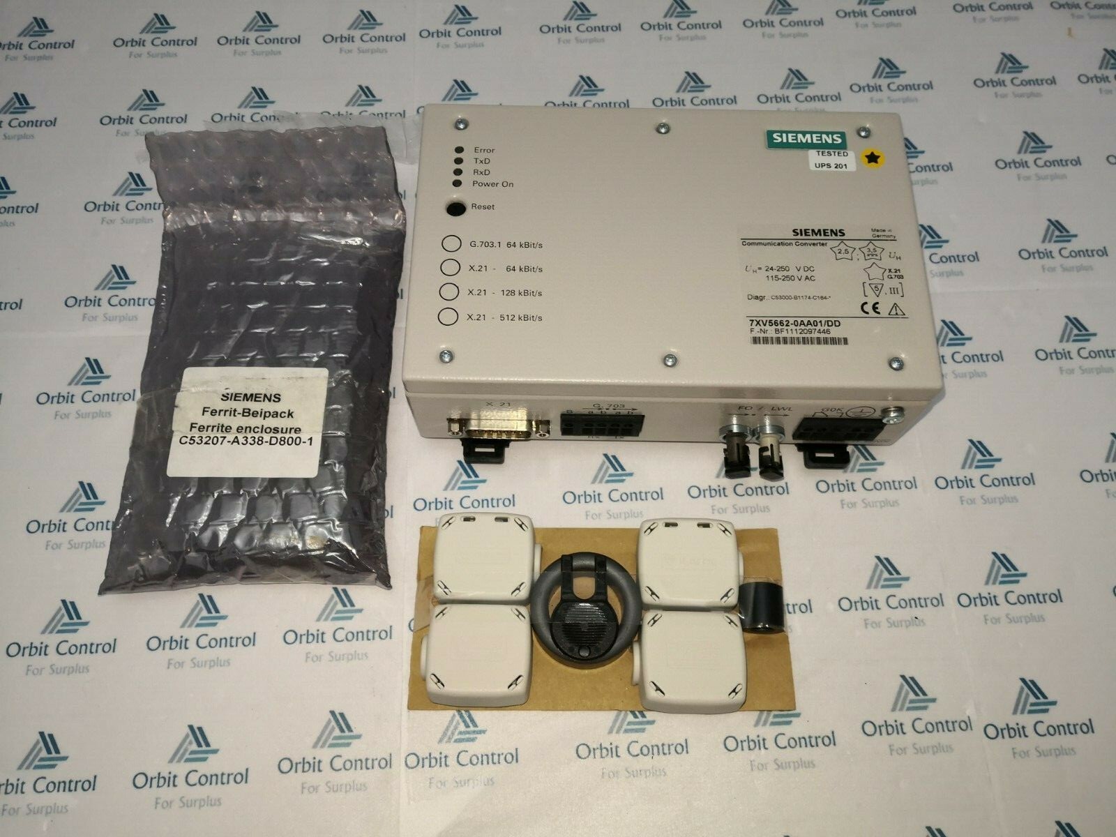 Siemens 7XV5662-0AA01/DD Siemens 7XV5662-0AA01/DD Communication Converter Without Original Packaging 3