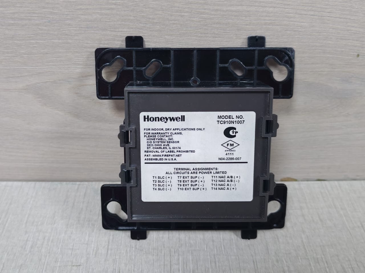 Honeywell TC910N1007 Honeywell TC910N1007 Control Module 4