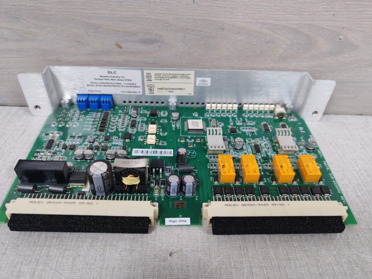 Siemens 580-034885-1 SIEMENS 580-034885-1 DLC DEVICE LOOP CARD 4