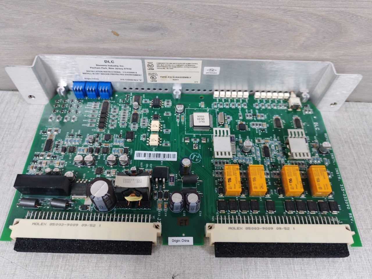 Siemens 580-034885-1 SIEMENS 580-034885-1 DLC DEVICE LOOP CARD 5