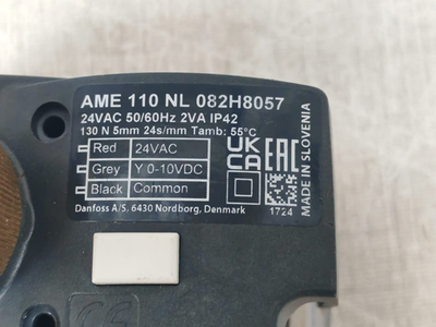 Danfoss AME-110 Danfoss AME 110 NL Valve Actuator 082H8057 3