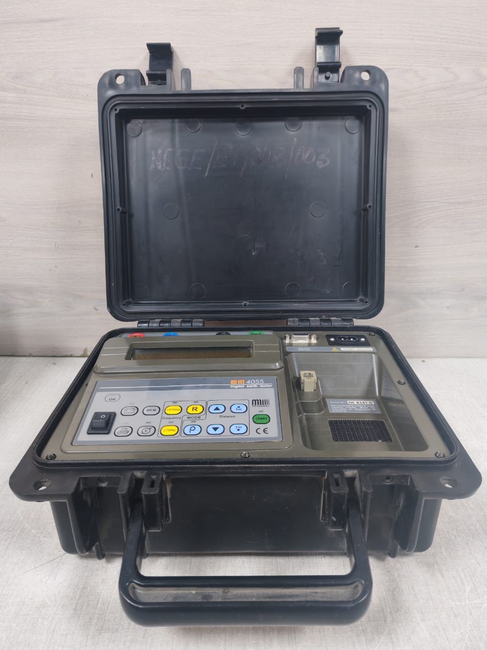 MEGADRAS EM4055 MEGADRAS EM4055 Digital Earth Tester -without printer & accessories 4