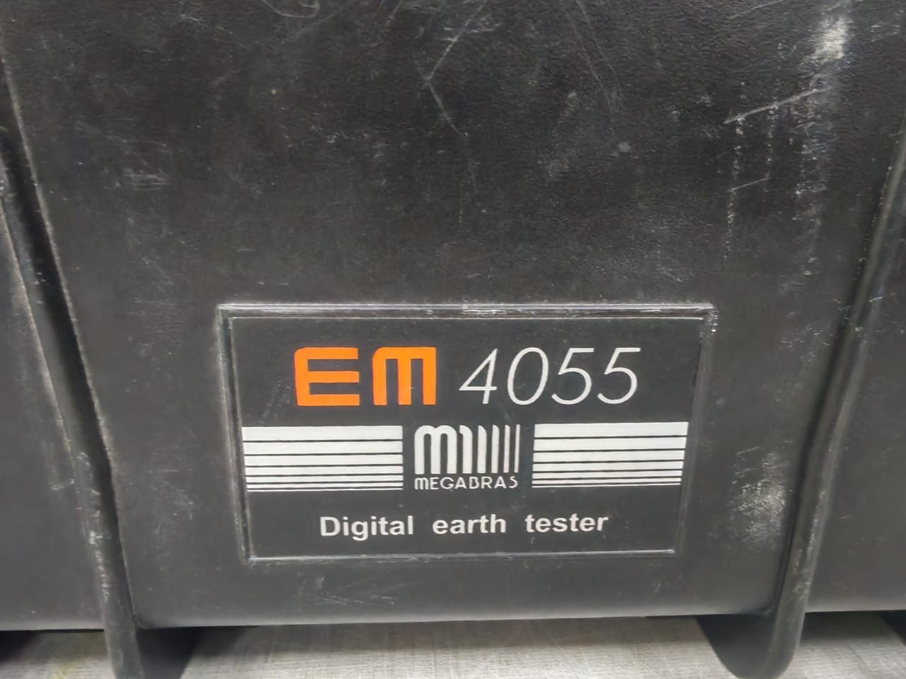 MEGADRAS EM4055 MEGADRAS EM4055 Digital Earth Tester -without printer & accessories 5