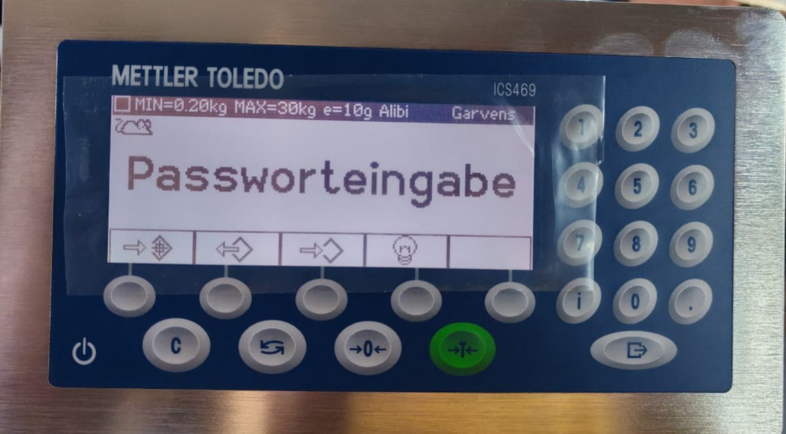 METTLER TOLEDO ICS249D-CARGO METTLER TOLEDO ICS469 WEIGHING TERMINAL TYPE: ICS249d-CARGO ICS4x9-1 3