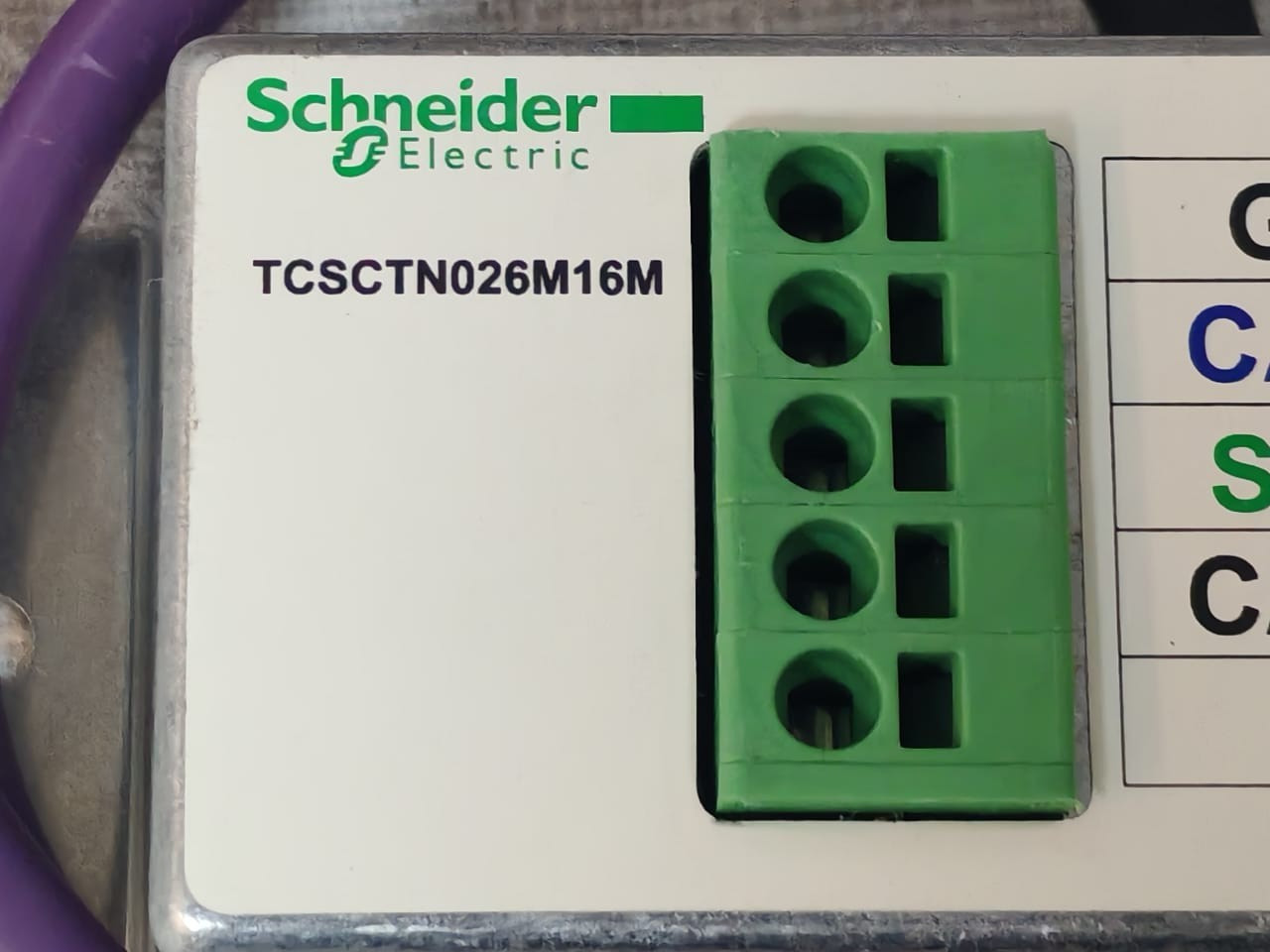 Schneider Electric TCSCTN026M16M Schneider Electric TCSCTN026M16M CANopen Terminal Adaptor 2