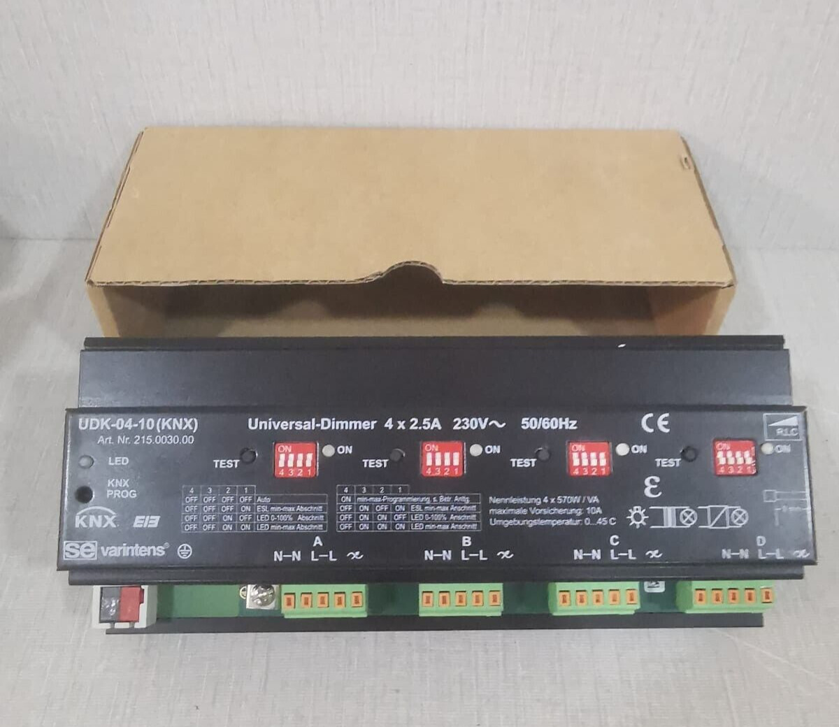 Varintens UDK-04-10 (KNX) Universal Dimmer