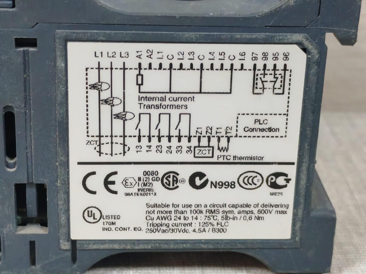 Schneider Electric LTMR08MFM Schneider Electric LTMR08MFM Motor Management Motor Controller 4
