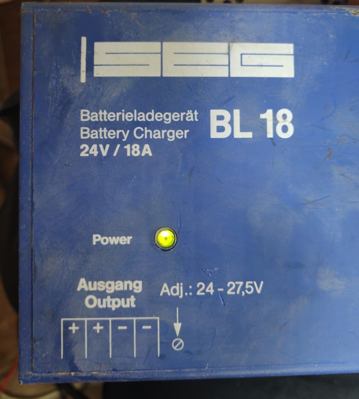 Woodward BL18 WOODWARD SEG BL18 BATTERY CHARGER 24V / 18A 3
