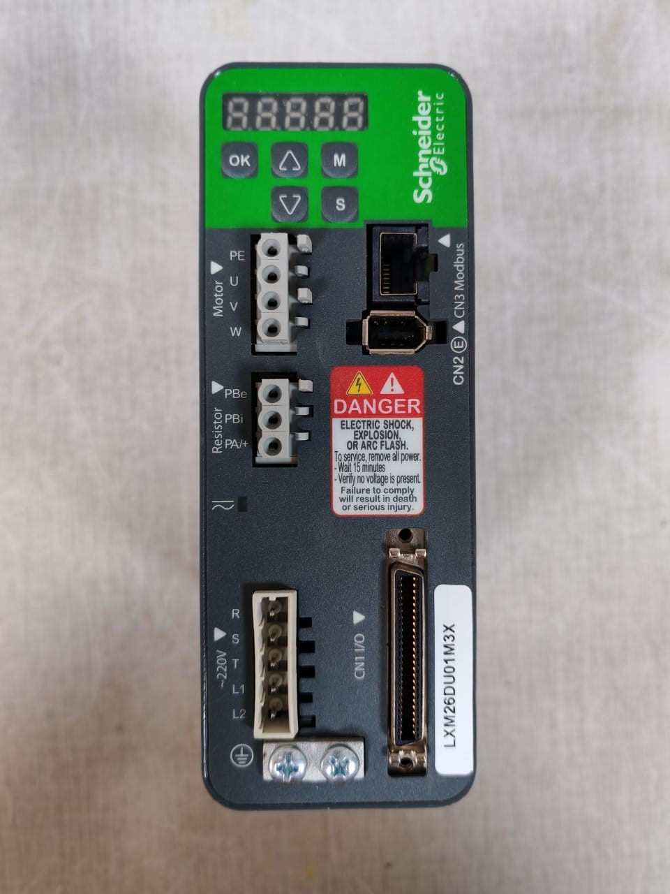 Schneider Electric LXM26DU01M3X Schneider Electric LXM26DU01M3X Motion Servo Drive-Lexium 26-230V 0.9A 100W 3