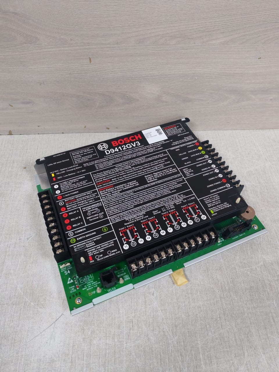 Bosch F01U138769_03 BOSCH D9412GV3 V8.14 / F01U138769_03 COMMERCIAL PROTECTED-PREMISES CONTROL PANEL 5