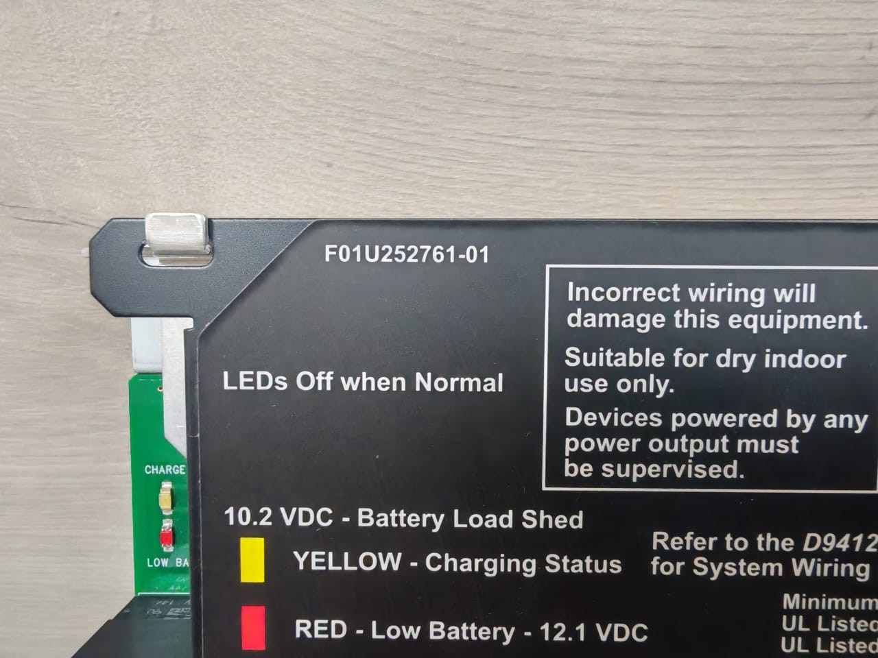 Bosch F01U138769_03 BOSCH D9412GV3 V8.14 / F01U138769_03 COMMERCIAL PROTECTED-PREMISES CONTROL PANEL 7