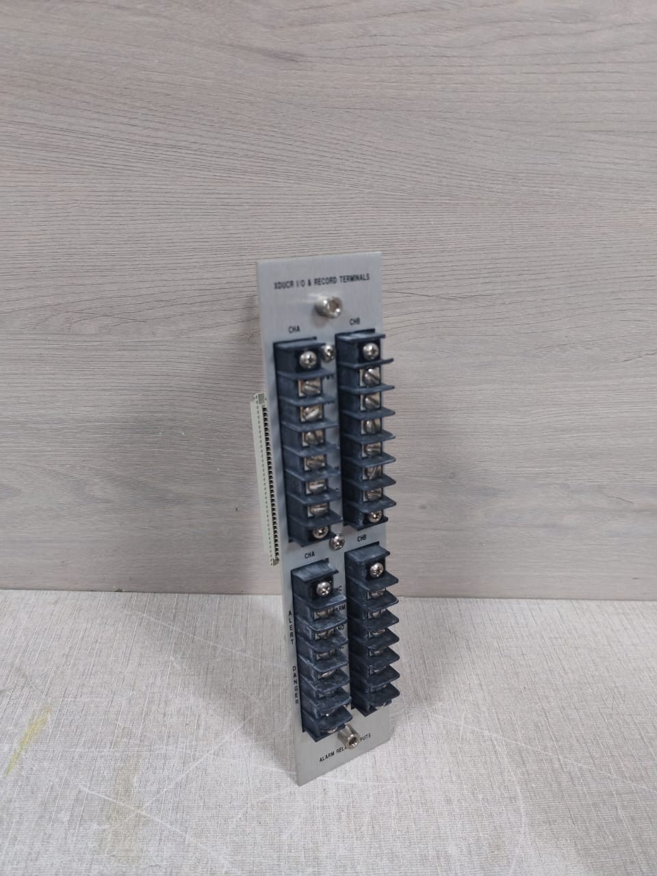 BENTLY NEVADA XDUCR  84152-01 BENTLY NEVADA XDUCR 84152-01 I/O & RECORD TERMINALS 3