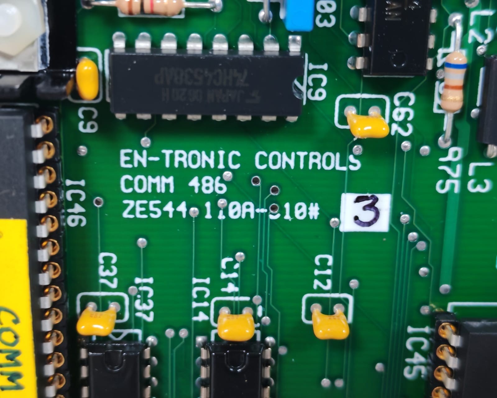 EN-TRONIC CONTROLS ZE544-110A-910/3 EN-TRONIC CONTROLS FT-110 ZE544-110A-910/3 Communications-486 7