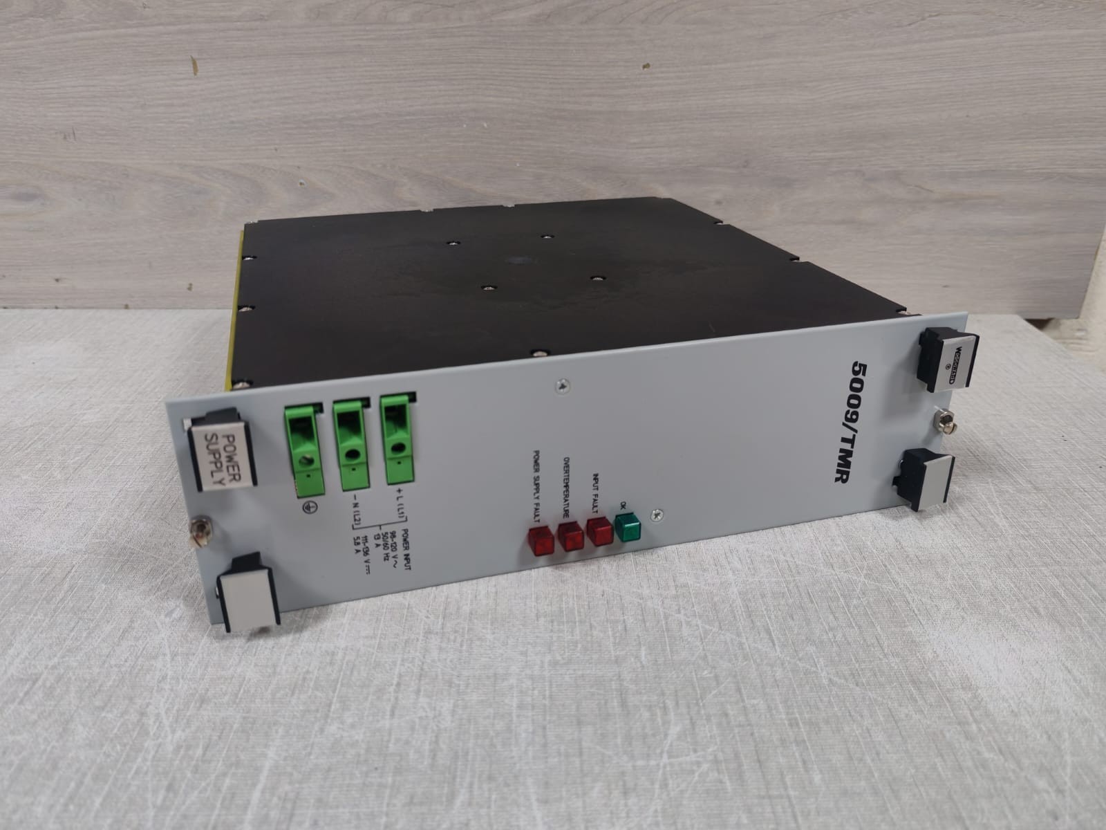 Woodward 5501-380 REV.F WOODWARD 5501-380 REV.F 5009 / TMR POWER SUPPLY MODULE 6