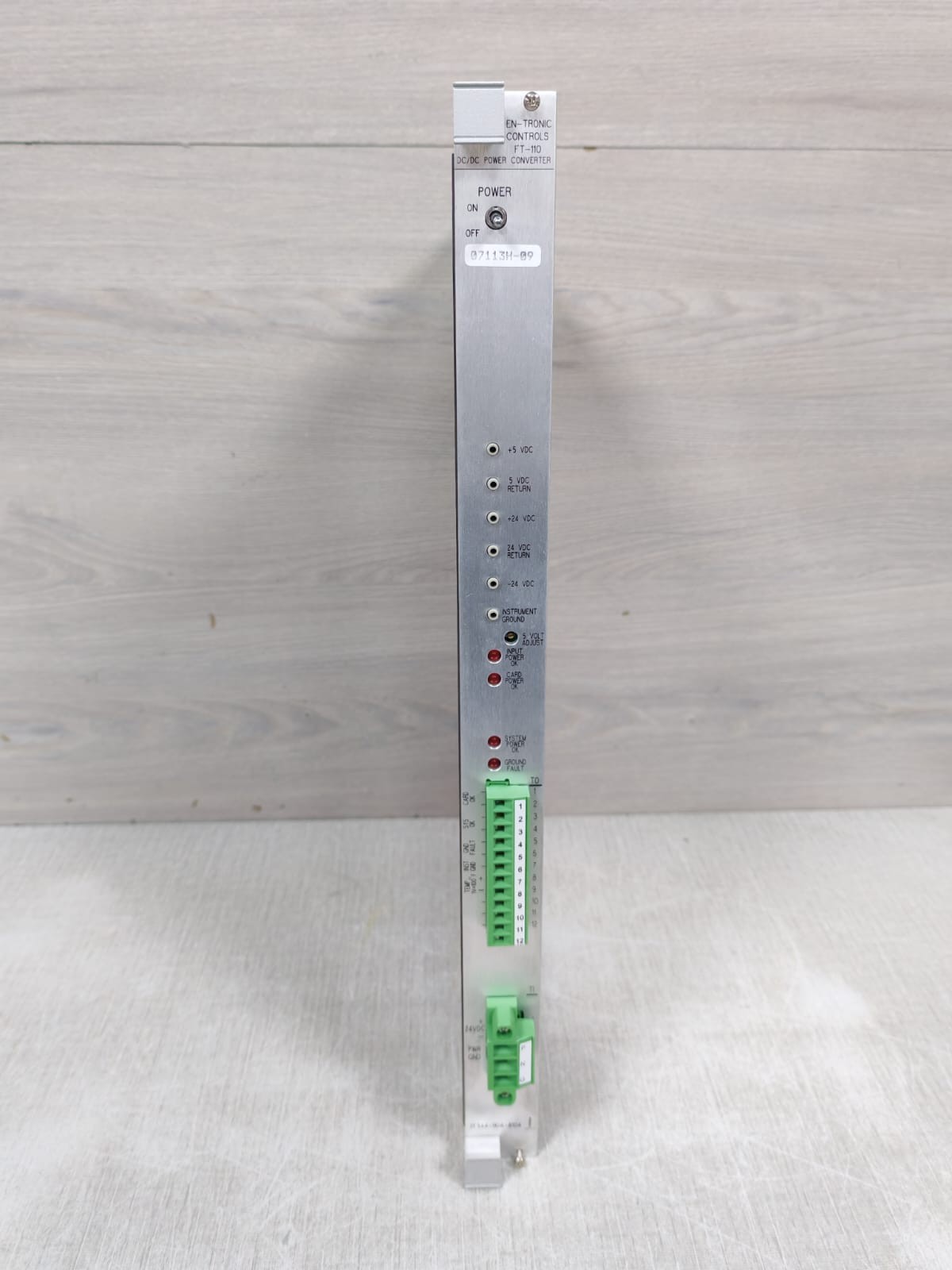 EN-TRONIC CONTROLS ZE544-110A-810/1 EN-TRONIC CONTROLS FT-110 ZE544-110A-810/1 DC/DC Power Converters 2
