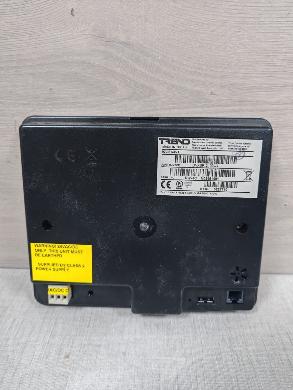 TREND DVXBR-2100U4 TREND IQVIEW4/24 DVXBR-2100U4 7