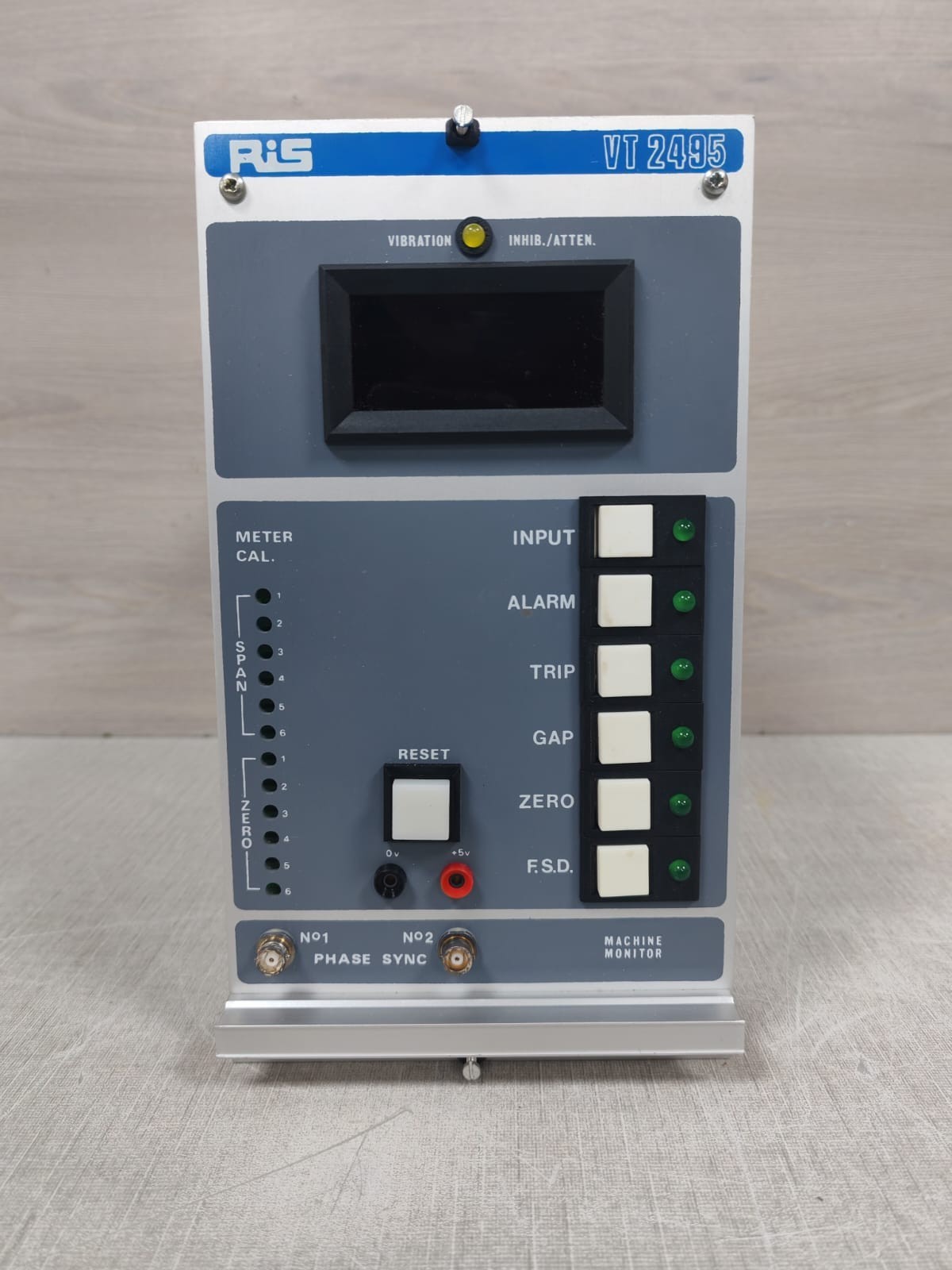 ROCHESTER INSTRUMENT VT-2495 VIBRATION MONITOR