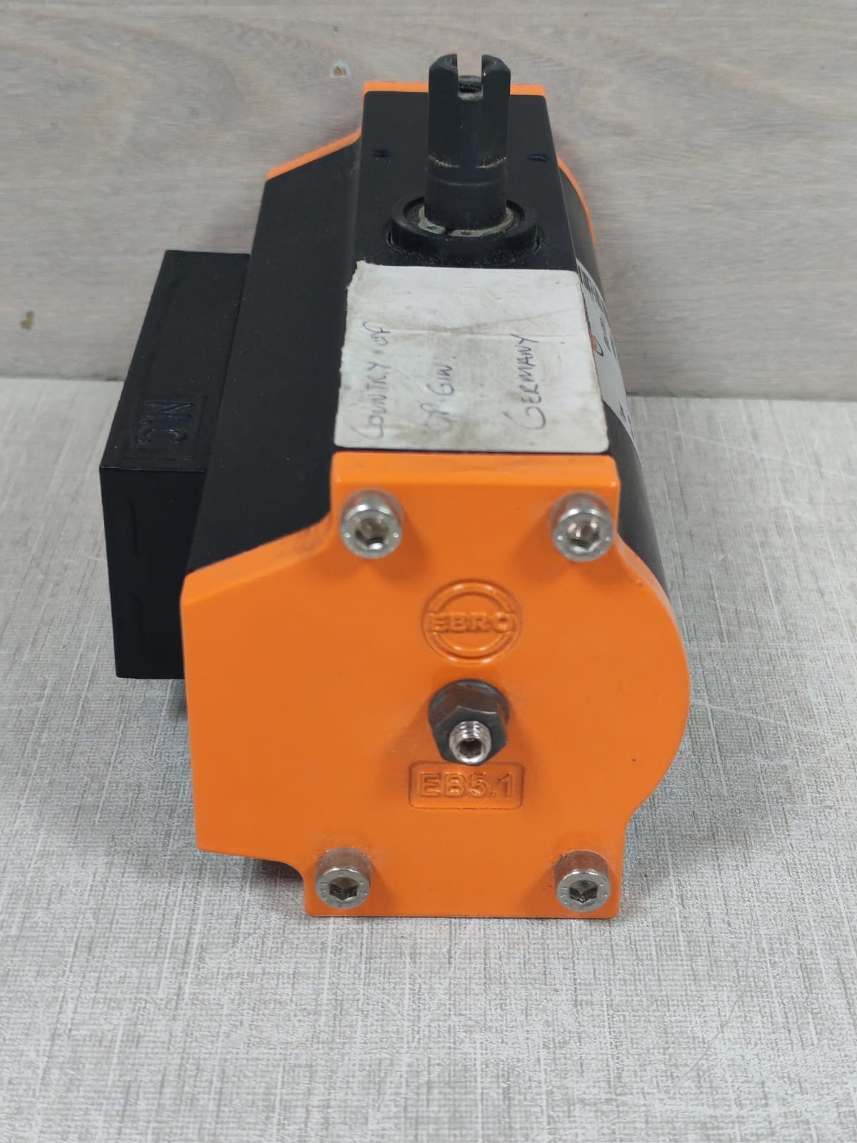 EBRO ARMATUREN EB5.1 SYD REV.01 EBRO ARMATUREN EB5.1 SYD REV.01 PNEUMATIC ACTUATOR 7