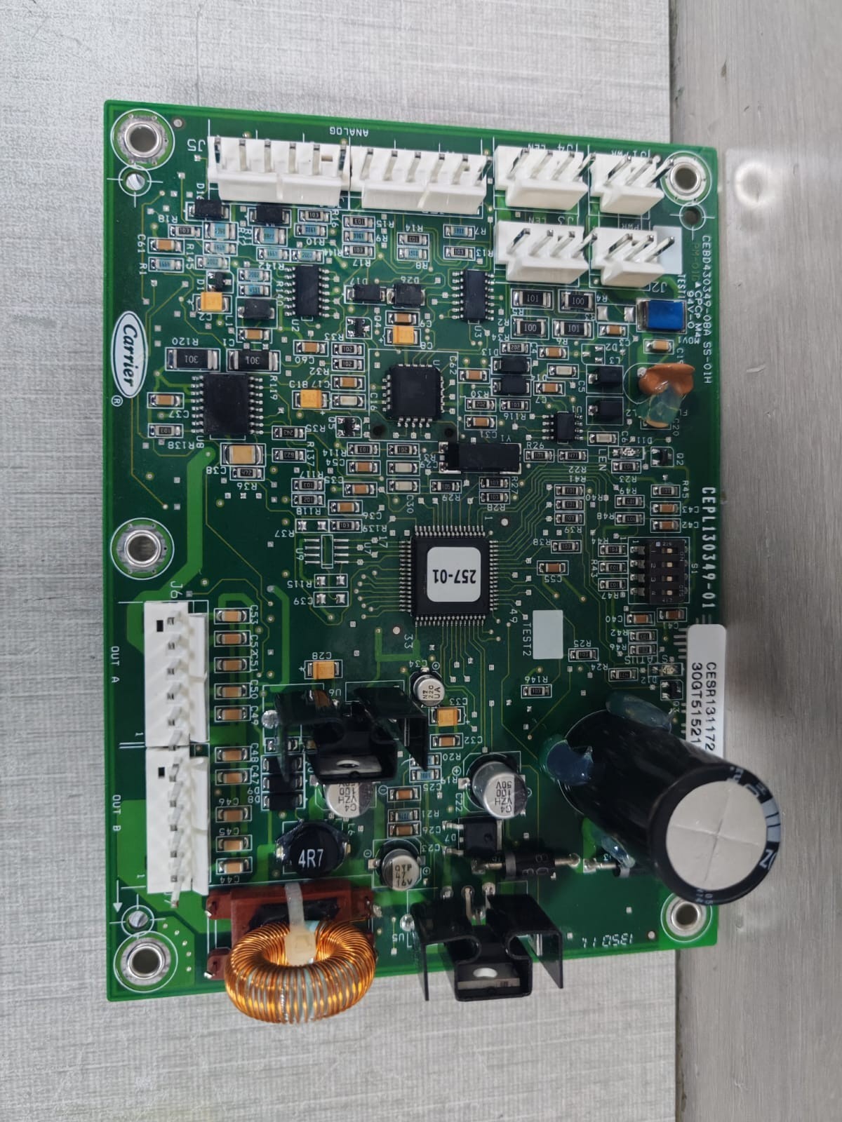 Carrier CEPL130349-01 CARRIER CESR131172-01-02 30GT515217 CONTROL BOARD CEPL130349-01 3