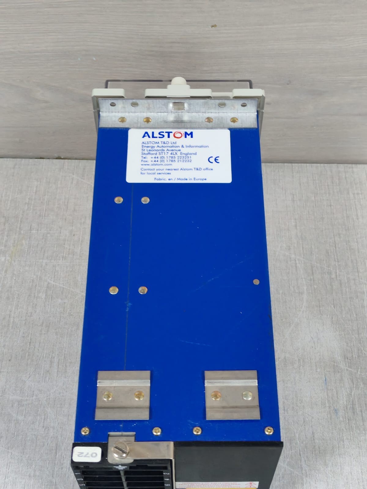 ALSTOM MCGG22L1CD1003E Alstom MCGG MCGG22L1CD1003E 1032884/04/04 Overcurrent Relay 100 250V 8
