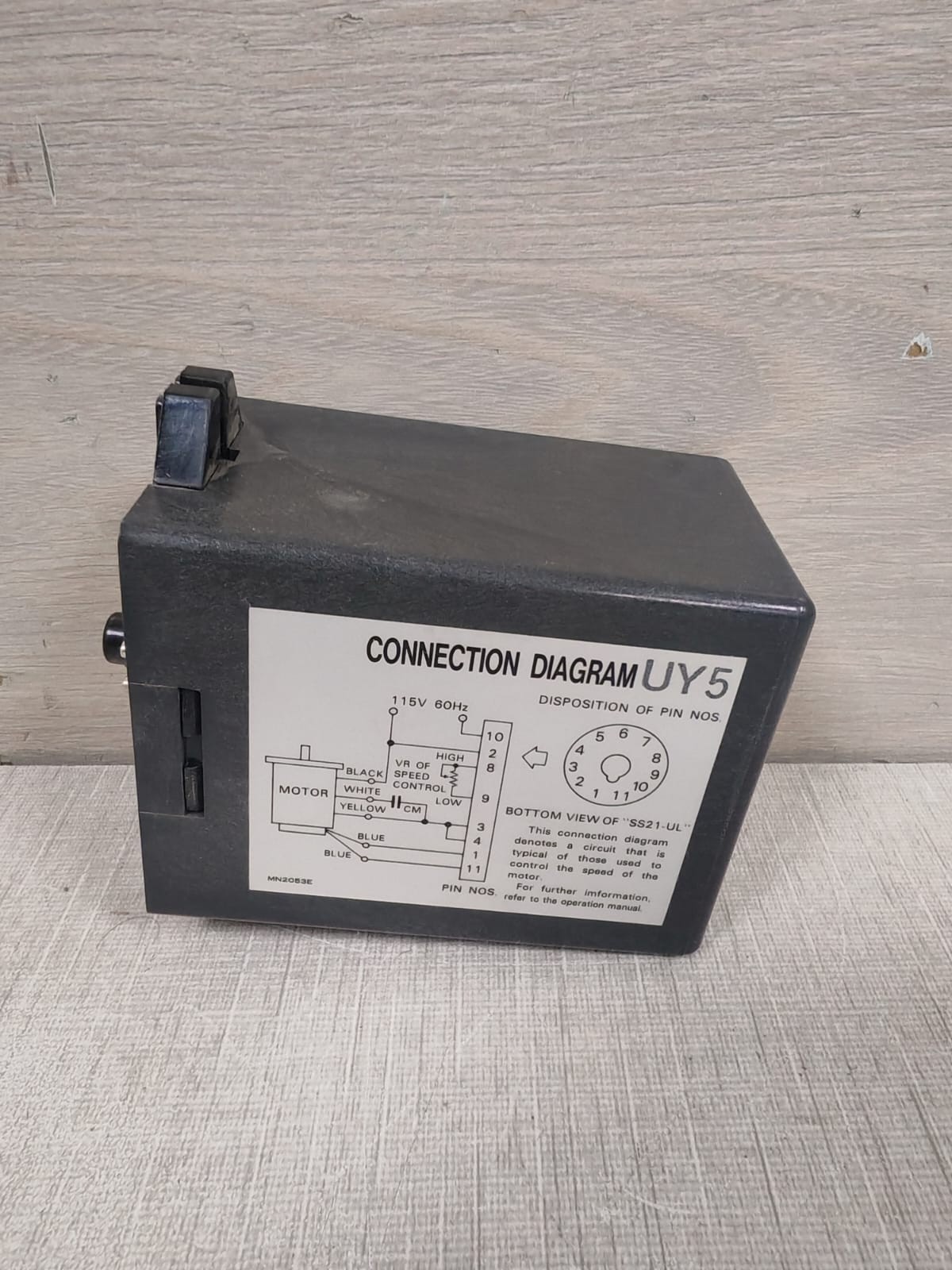 Oriental Motor SS21-UL-G4 ORIENTAL MOTOR SS21-UL-G4 60Hz 115V CONTROL PACK 4