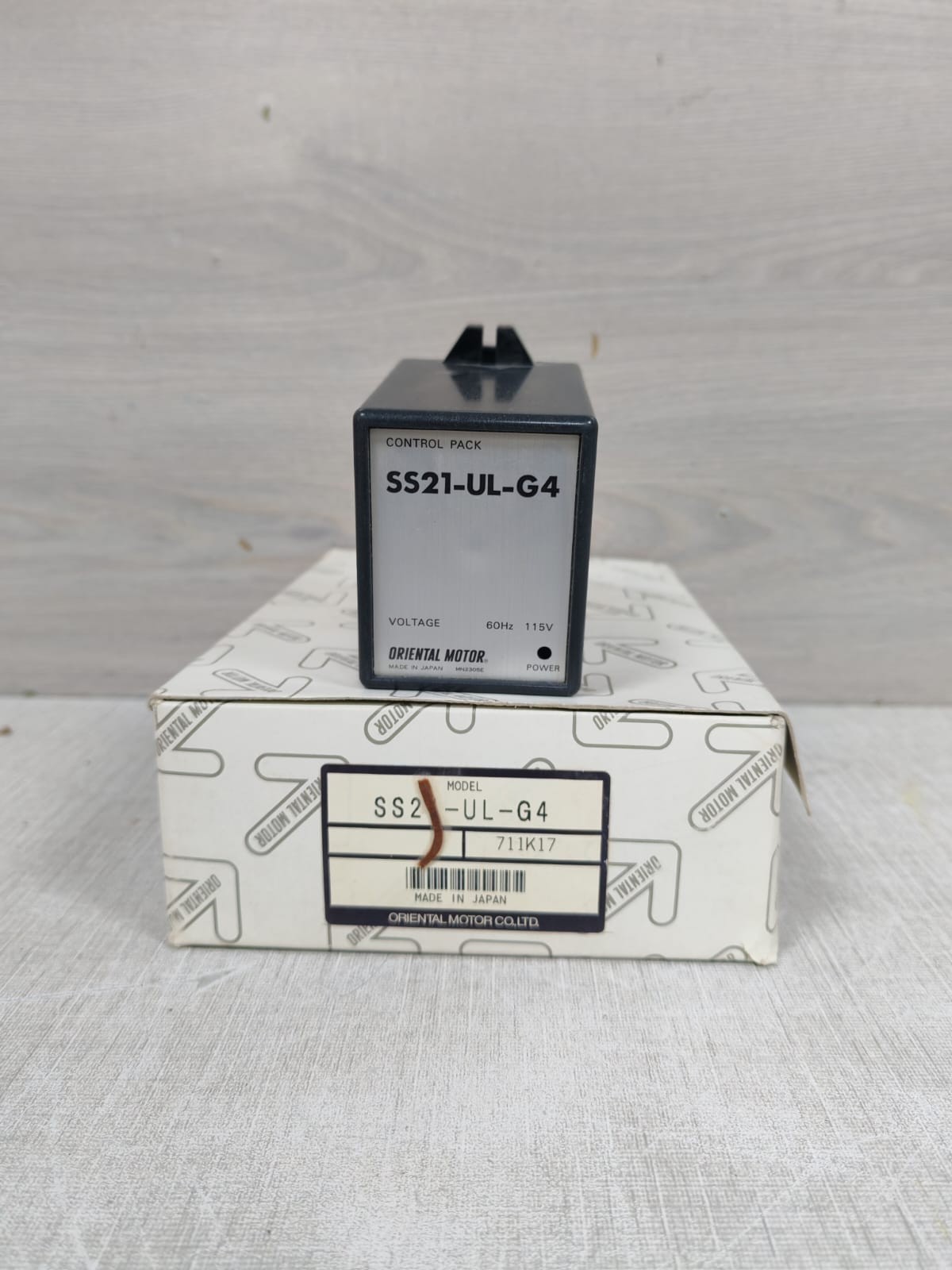 ORIENTAL MOTOR SS21-UL-G4 60Hz 115V CONTROL PACK
