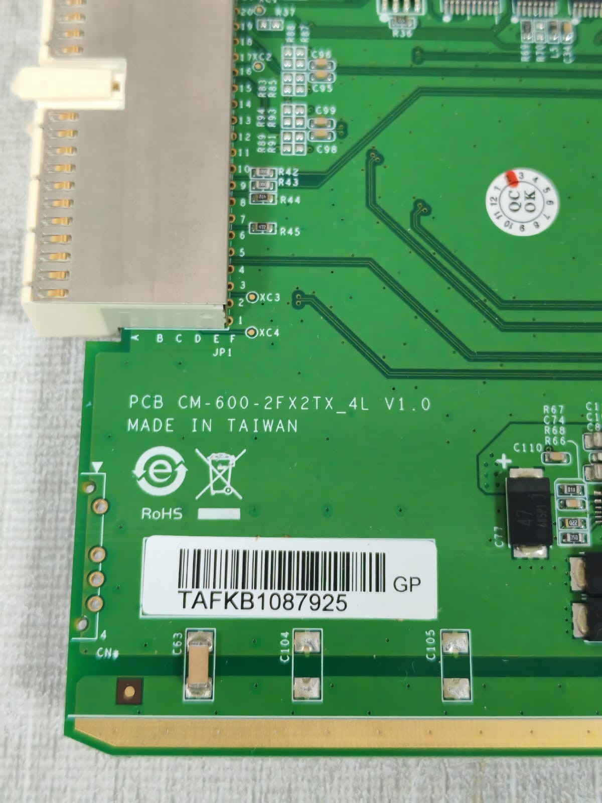 MOXA CM-600-2SSC/2TX REV.1.0. MOXA CM 600 2SSC/2TX REV.1.0. CM 600 2SSC/2TX REV.1.0.1 Ethernet Interface Module 7