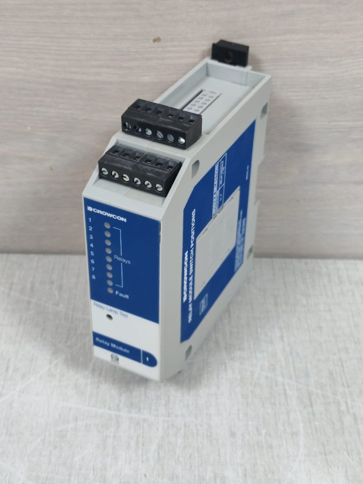 CROWCON UNKNOWN CROWCON 1-16 RELAY MODULE SWITCH POSITIONS 3
