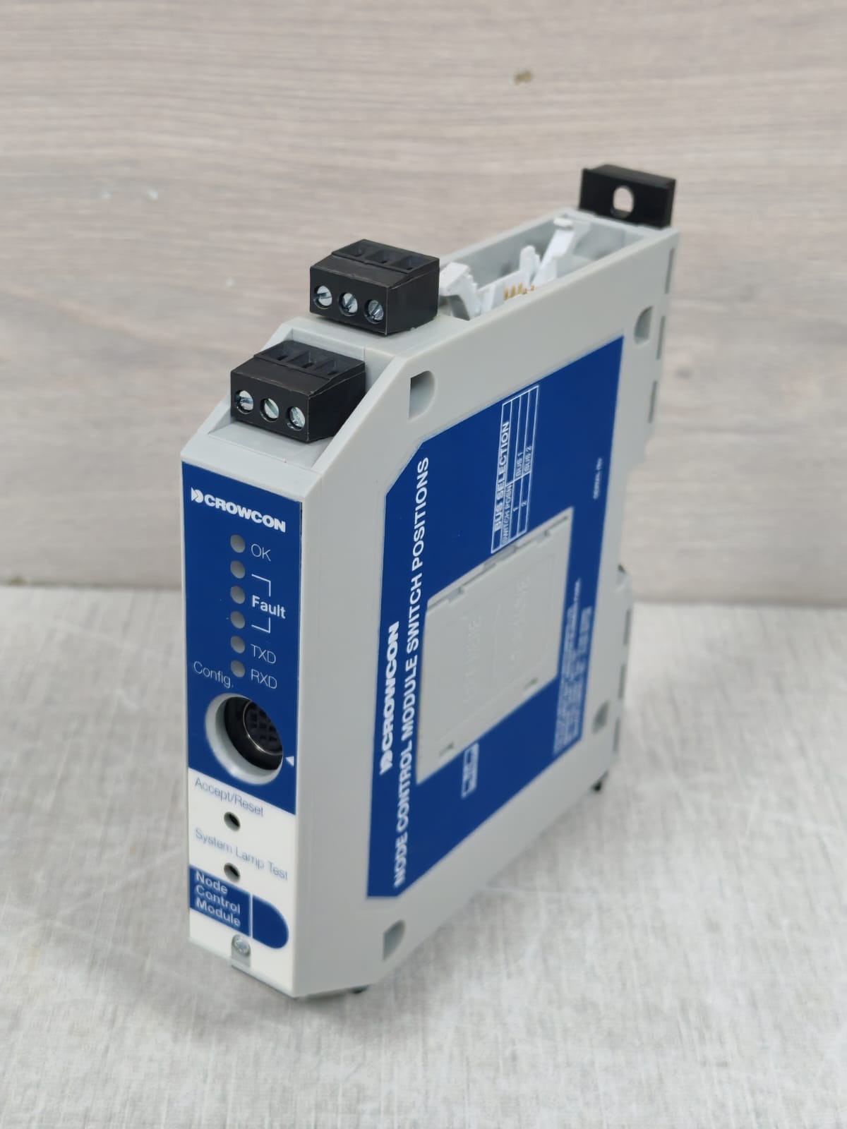 CROWCON UNKNOWN CROWCON NODE CONTROL MODULE SWITCH POSITIONS 4