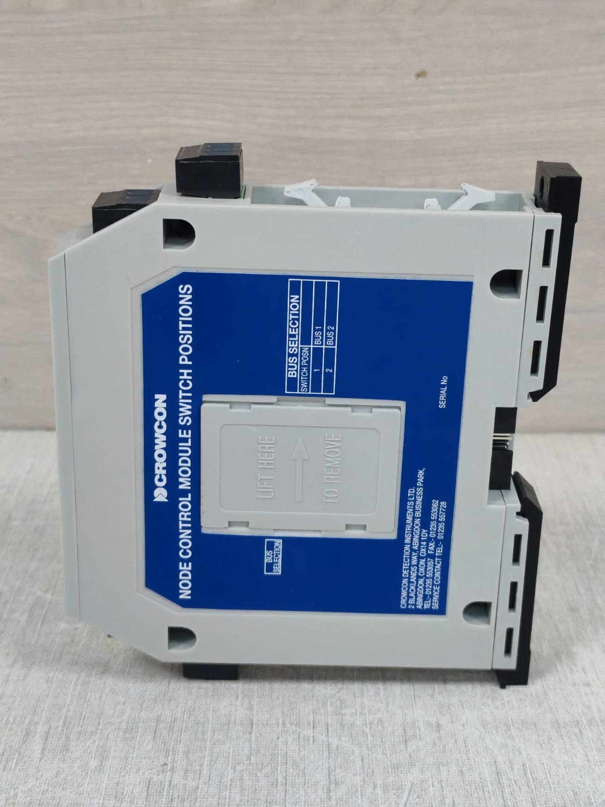 CROWCON UNKNOWN CROWCON NODE CONTROL MODULE SWITCH POSITIONS 6