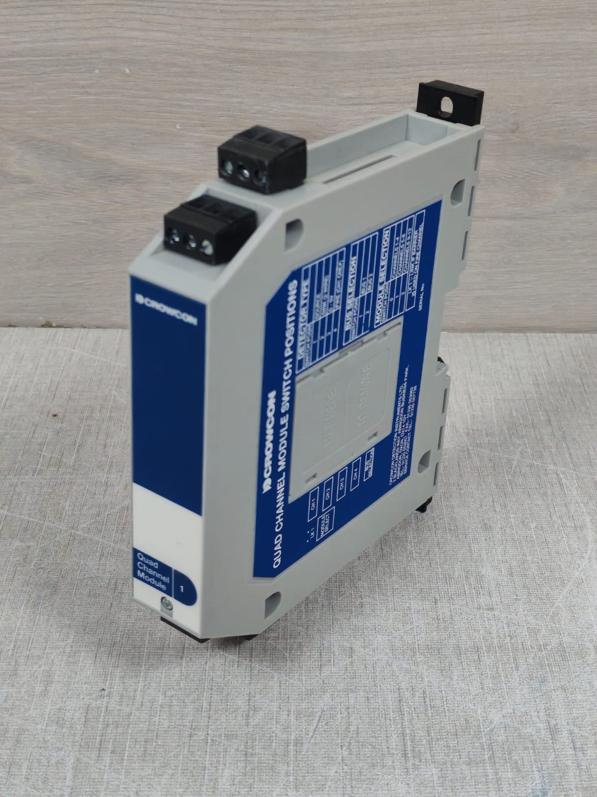 CROWCON CROWCON QUAD 1 CROWCON QUAD 1 CONTROL MODULE SWITCH POSITIONS 4