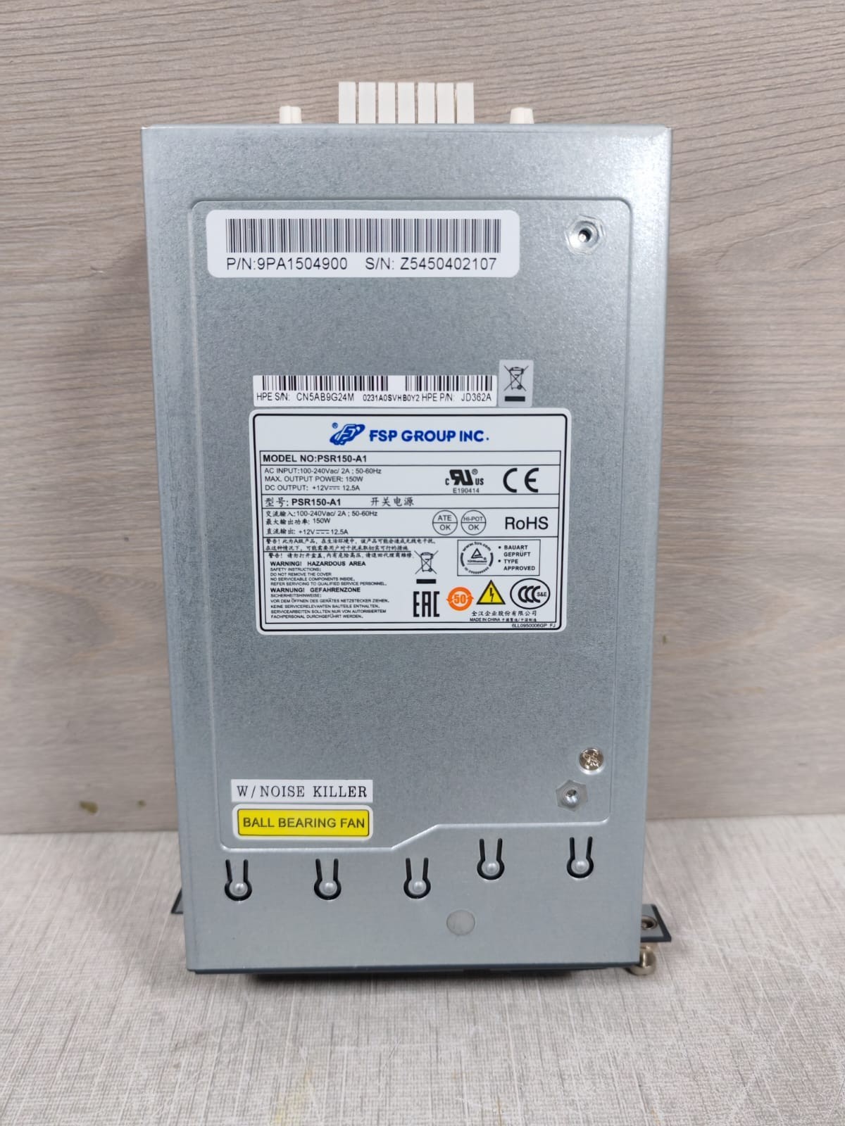 FSP GROUP INC. 9PA1504900 FSP GROUP INC. PSR150-A1 PN: 9PA1504900 POWER SUPPLY 2