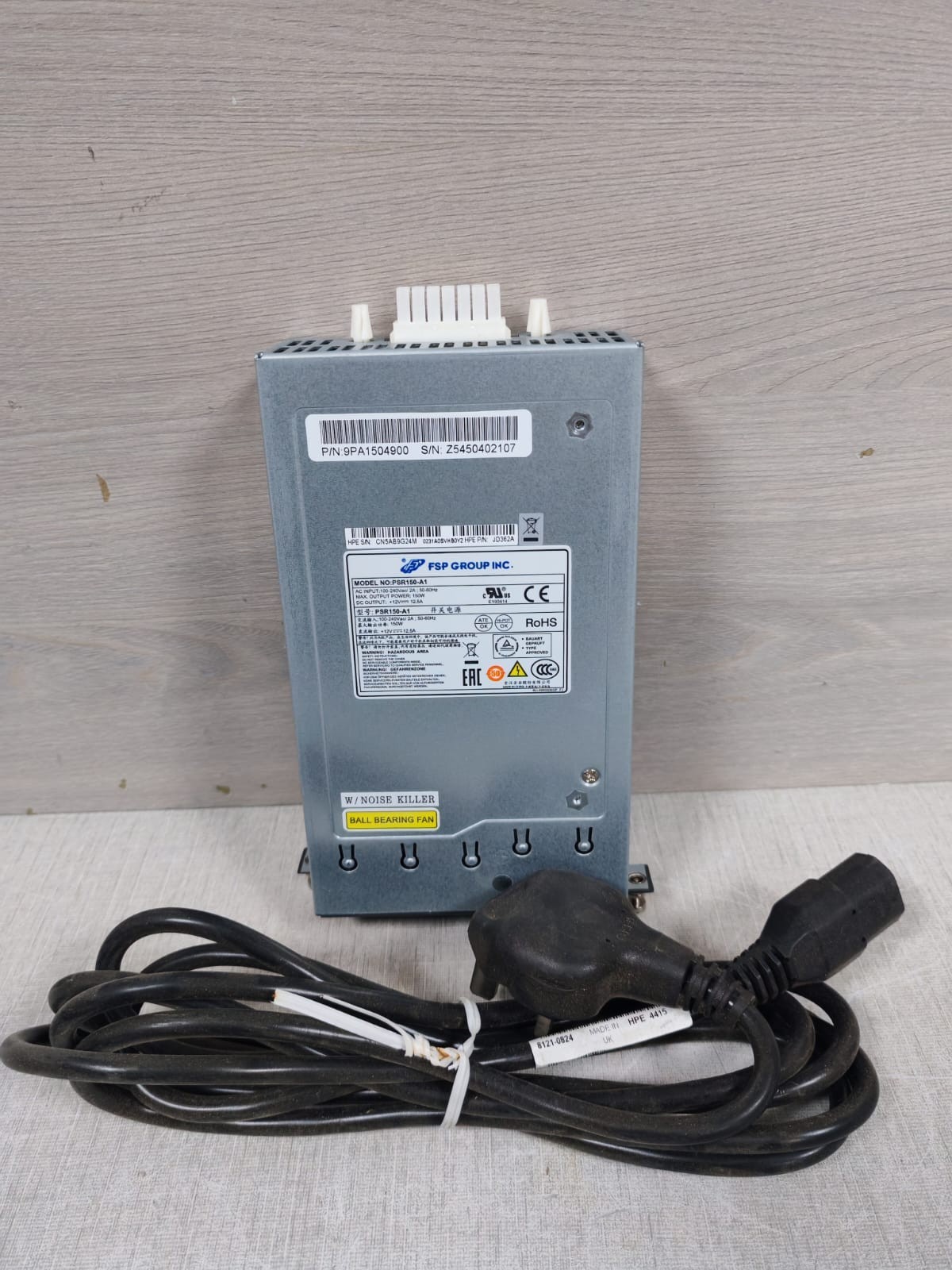 FSP GROUP INC. PSR150-A1 PN: 9PA1504900 POWER SUPPLY