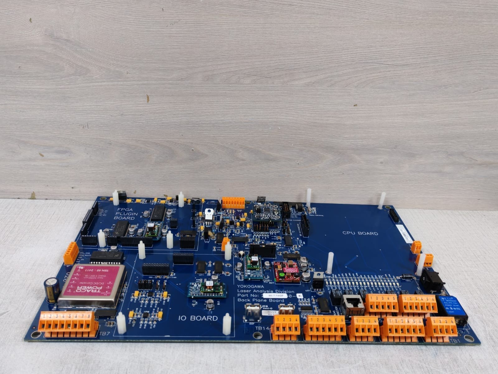 Yokogawa M1278GP Yokogawa M1278GP Vertillas Backplane Board 5