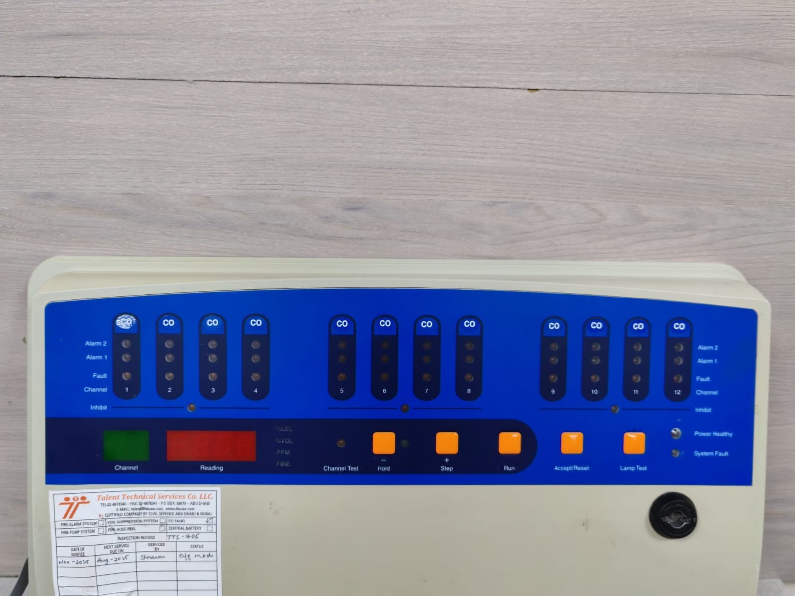 CROWCON SERIAL NO. VX-1139 CROWCON VORTEX RACK / SERIAL NO. VX-1139 6