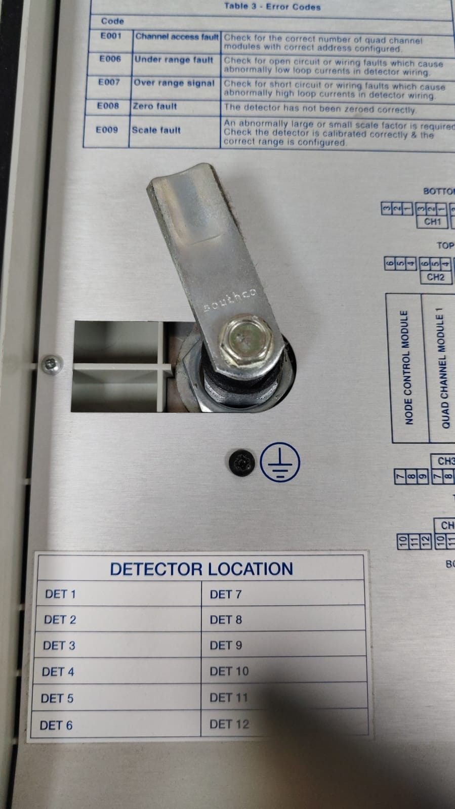 CROWCON SERIAL NO. VX-1139 CROWCON VORTEX RACK / SERIAL NO. VX-1139 8
