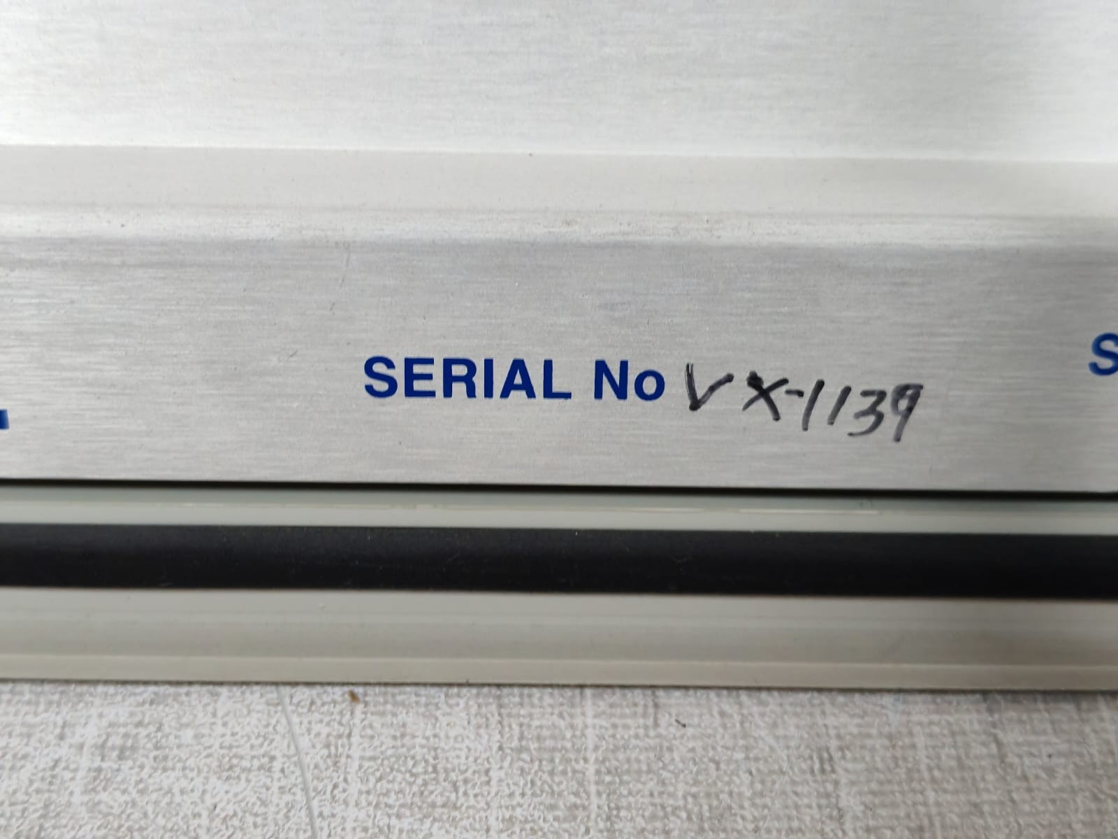 CROWCON SERIAL NO. VX-1139 CROWCON VORTEX RACK / SERIAL NO. VX-1139 9