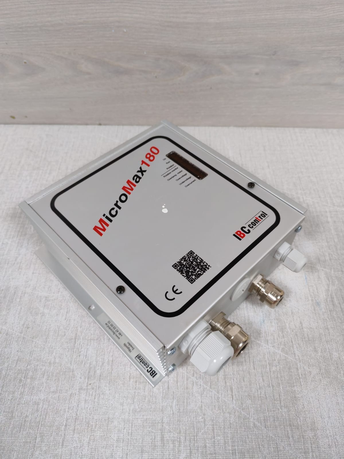 IBC CONTROL MICROMAX 180 IBC CONTROL MICROMAX 180 FREQUENCY CONVERTER 3