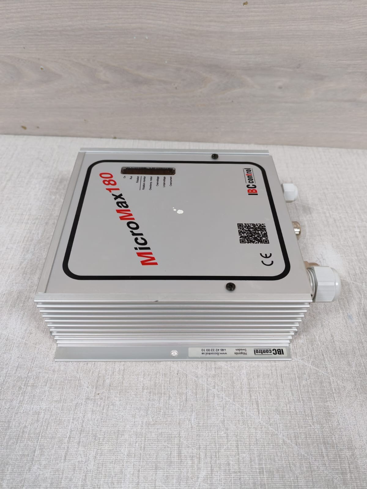 IBC CONTROL MICROMAX 180 IBC CONTROL MICROMAX 180 FREQUENCY CONVERTER 6