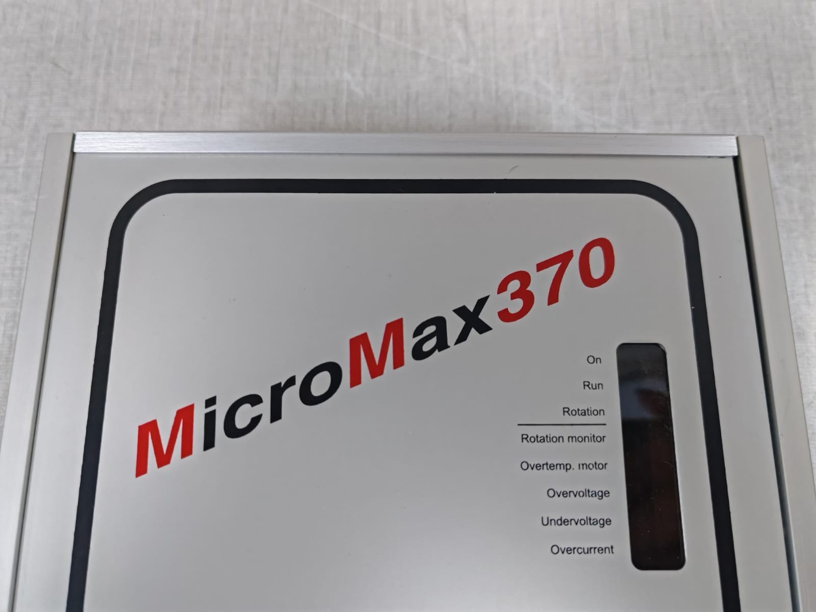 IBC CONTROL MICROMAX 370 IBC CONTROL MICROMAX 370 FREQUENCY CONVERTER 2