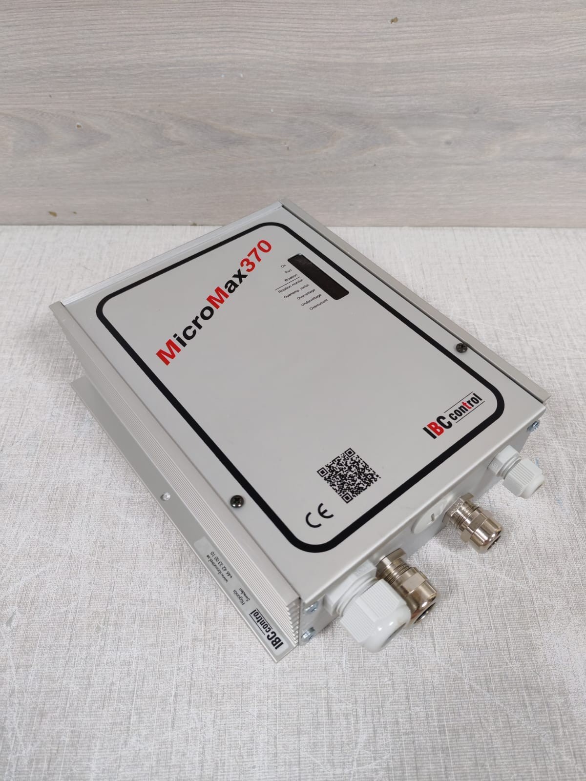 IBC CONTROL MICROMAX 370 IBC CONTROL MICROMAX 370 FREQUENCY CONVERTER 4